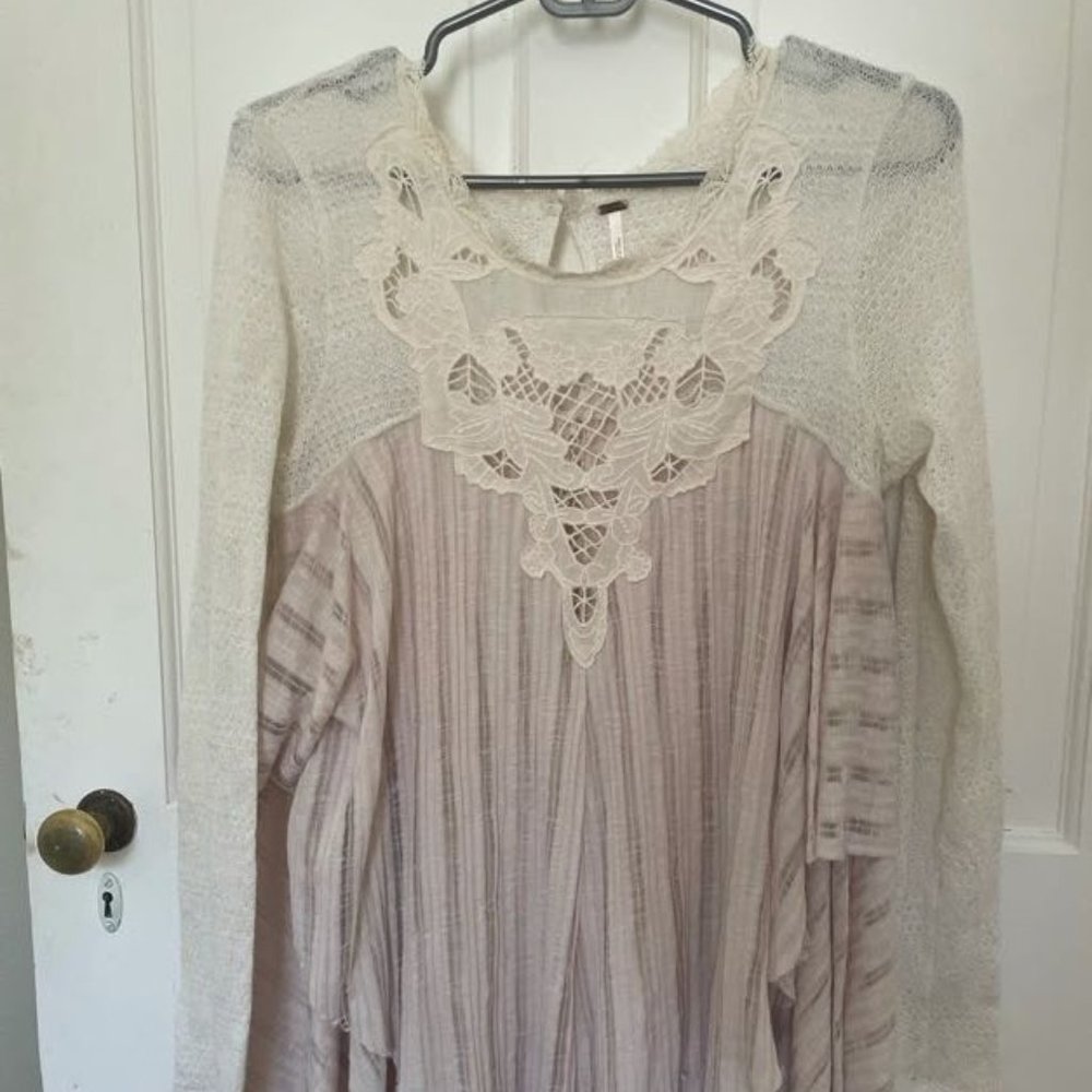 Free People Flowy Blouse